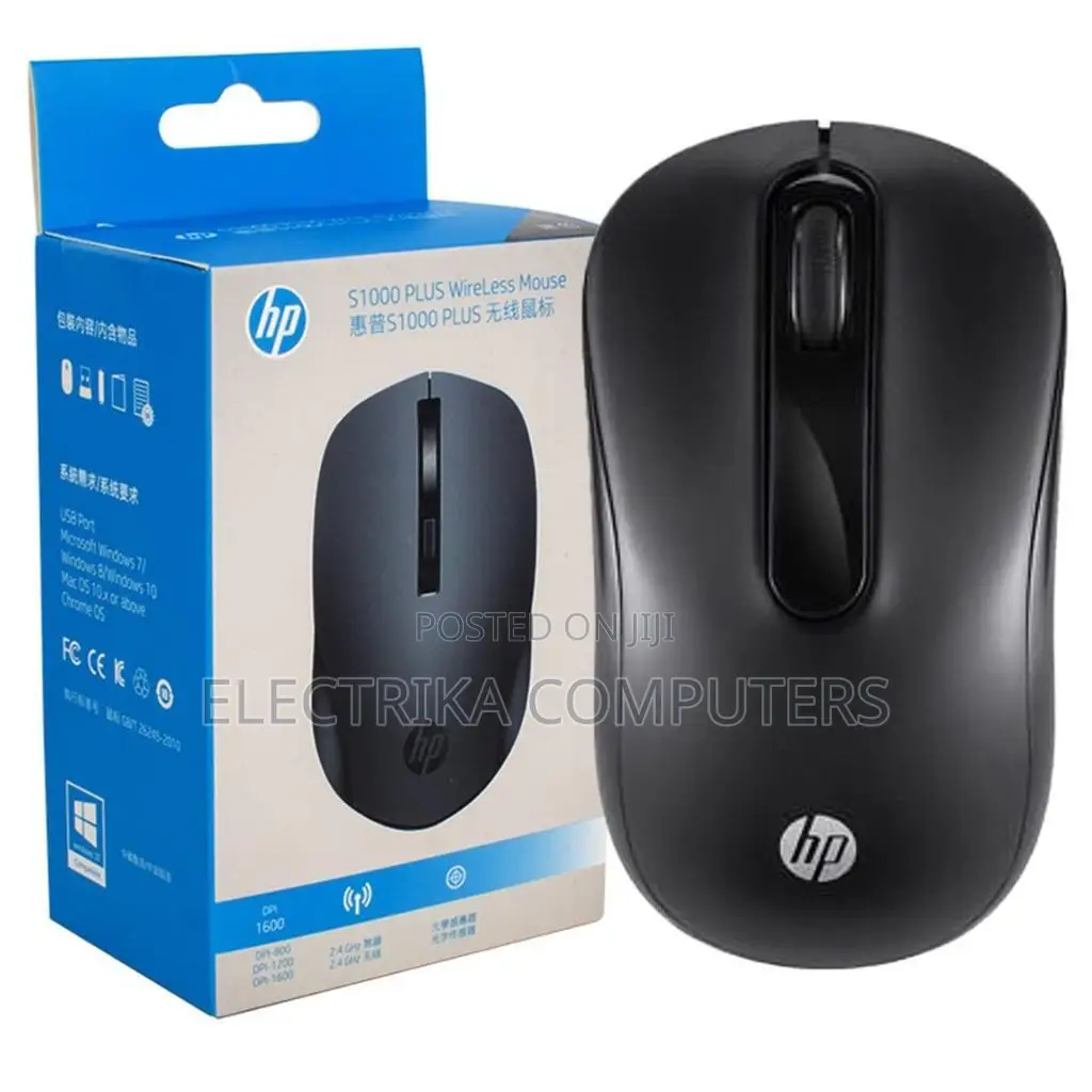 Wireless Mouse HP Original S 1000 Plus