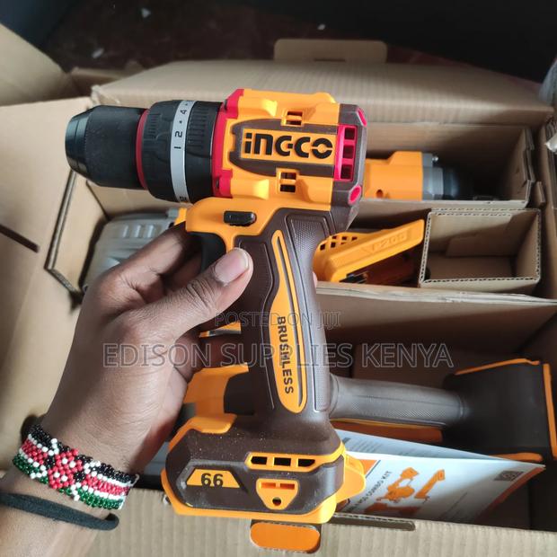 4PCS INGCO Cordless Combo Drill Impact Wrench Circular Saw Multi-Tools - thumbnail 3