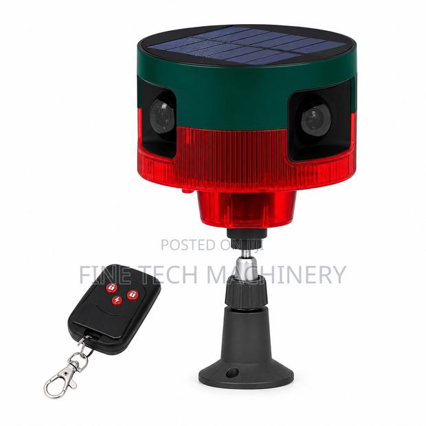 Solar Infrared Sensor Alarm