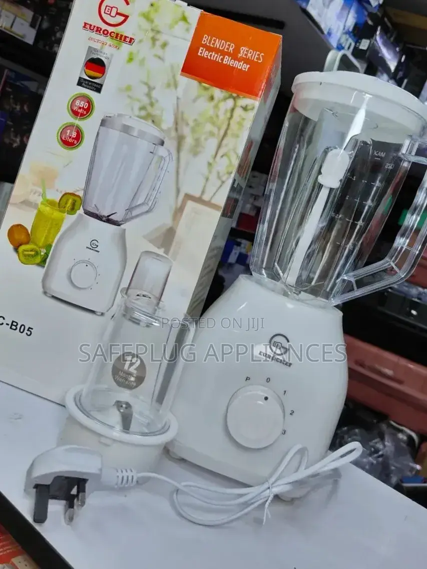 Eurochef Blender 2-in-1, 1.8l, 650W, 12 Months Warranty