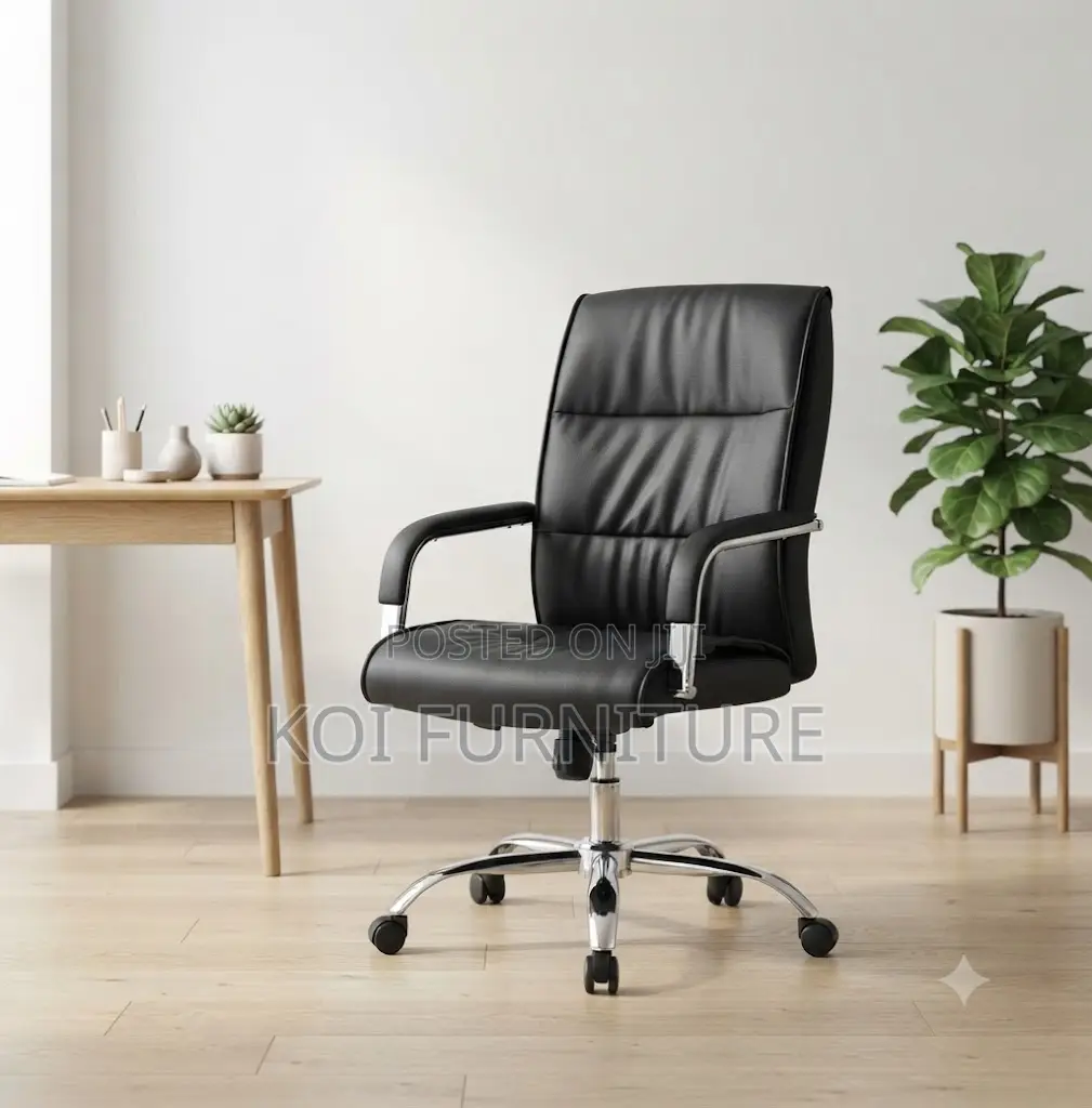 Office Chair; Executive Adjustable Office Leather Chair