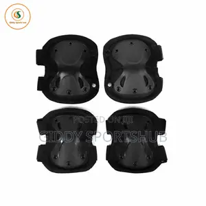4-Piece Protective Knee & Elbow Pad Set