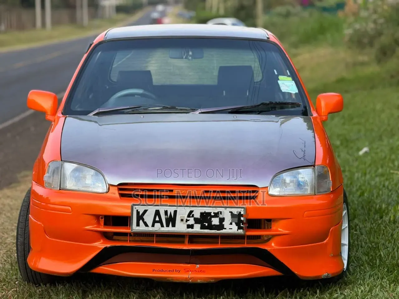 Toyota Starlet 2000 Orange