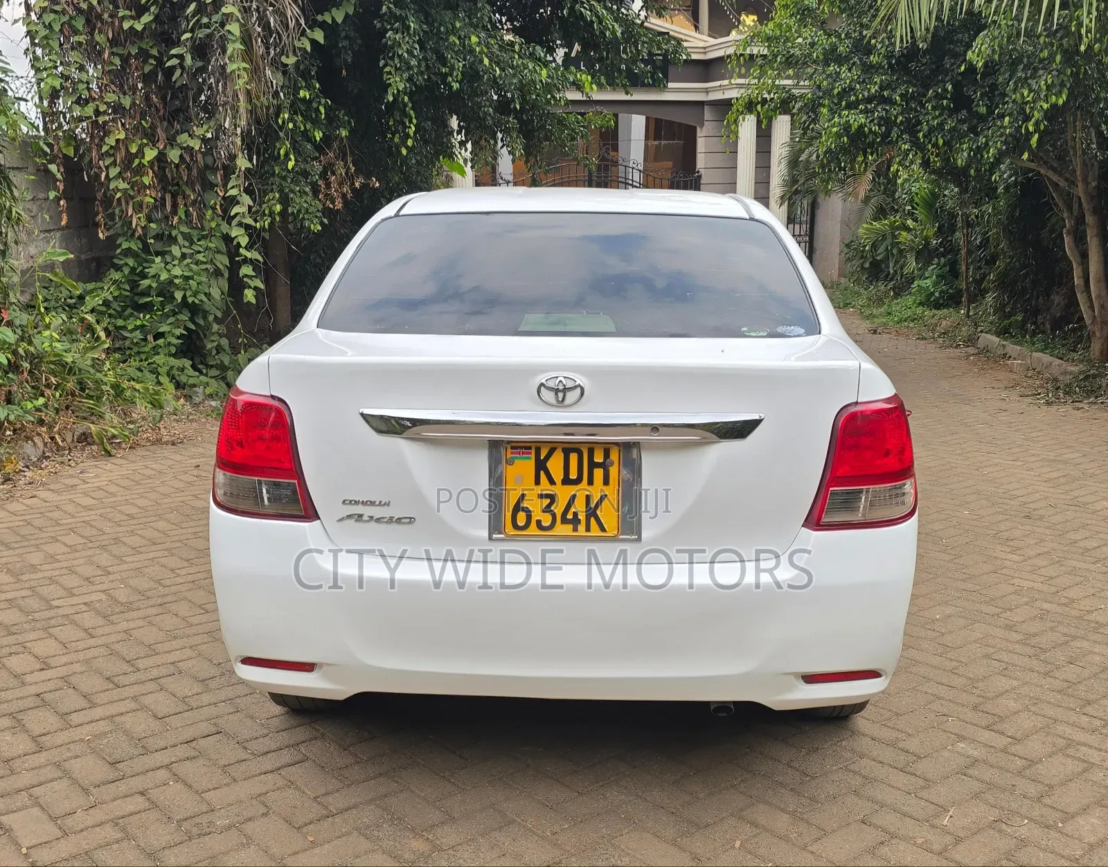 Toyota Axio 2014 White