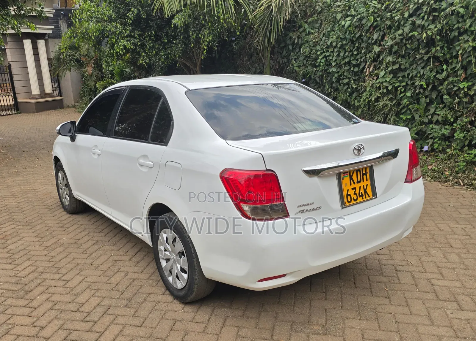 Toyota Axio 2014 White