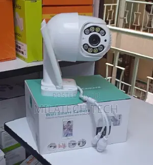 360° Rotating PTZ WiFi Camera – iCSee Smart CCTV