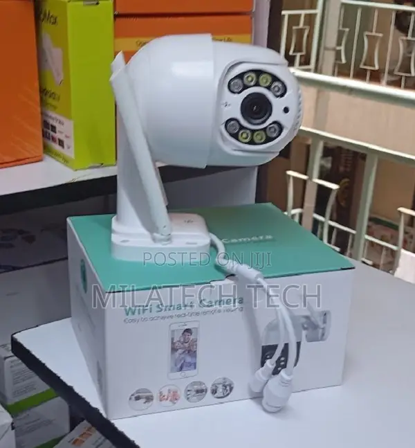 360° Rotating PTZ WiFi Camera – iCSee Smart CCTV