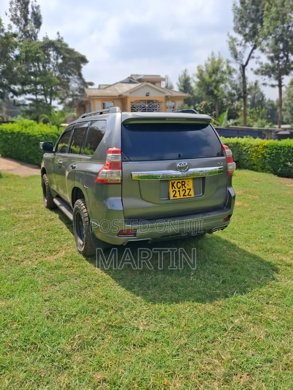 Toyota Land Cruiser 2012 Gray