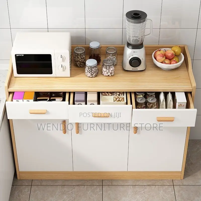 Storage Unit; Wooden Kitchen Storage Unit Cabinet