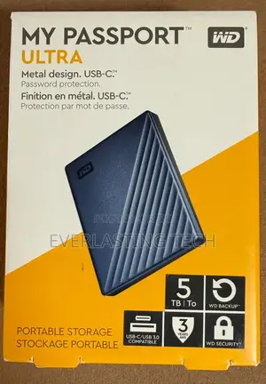 WD 5TB My Passport Ultra Portable Storage External Hard Drive