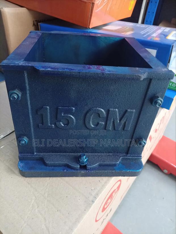 Professional 15cm Cast Iron Concrete Cube Mould