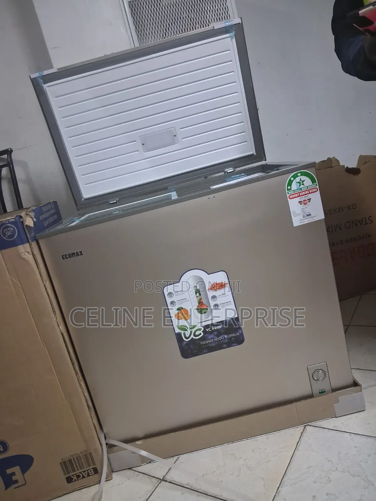 Ecomax 219L Chest Freezer – Spacious Reliable
