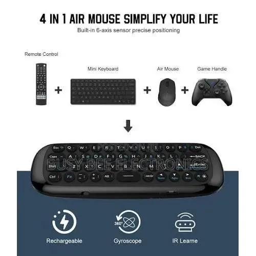 Wechip W1 4-in-1 Wireless Air Mouse Mini Keyboard