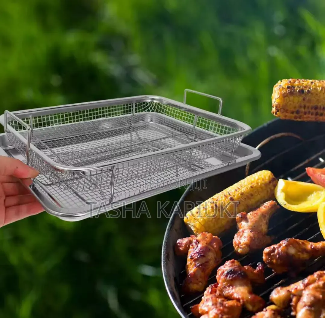 Heat Resistant French Fries Basket+ Tray _ Large Set