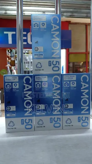 New Tecno Camon 50 Pro 256 GB Blue