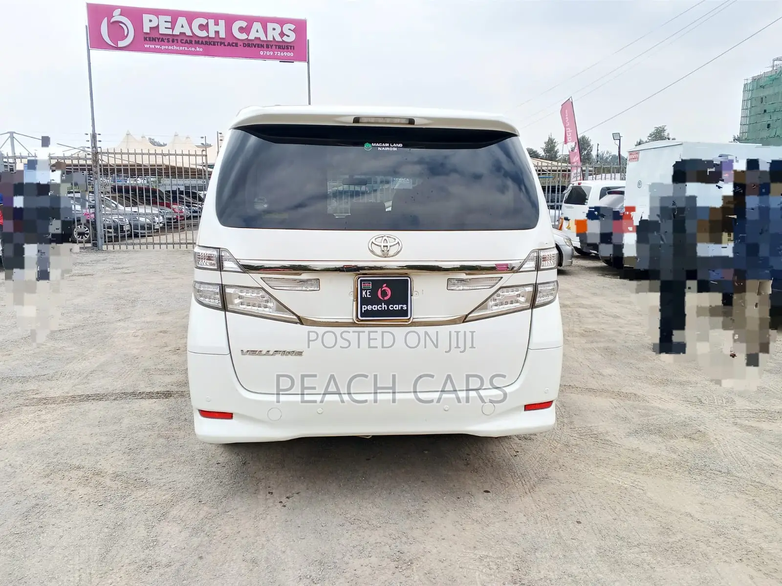 Toyota Vellfire 2012 Pearl