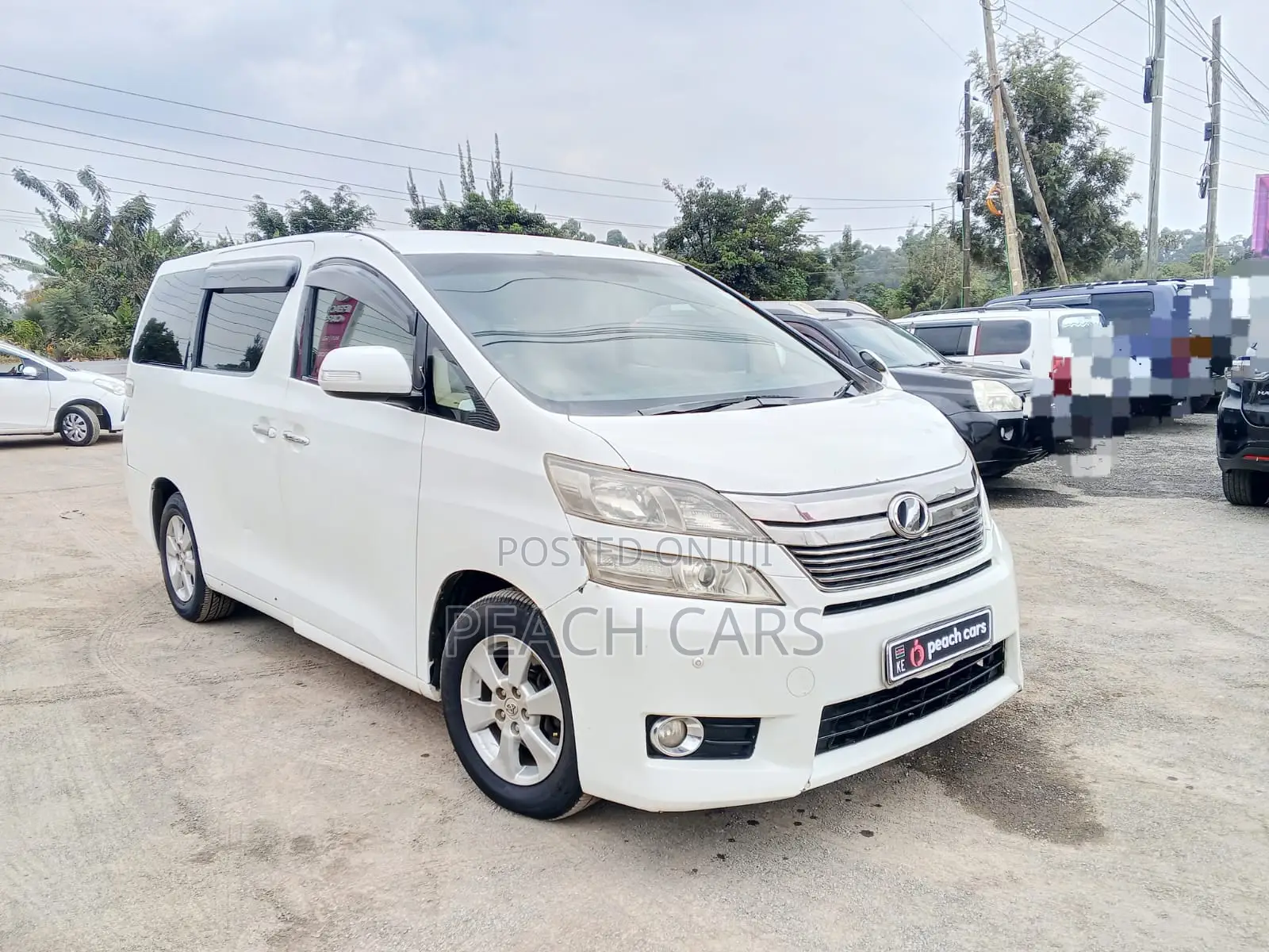 Toyota Vellfire 2012 Pearl
