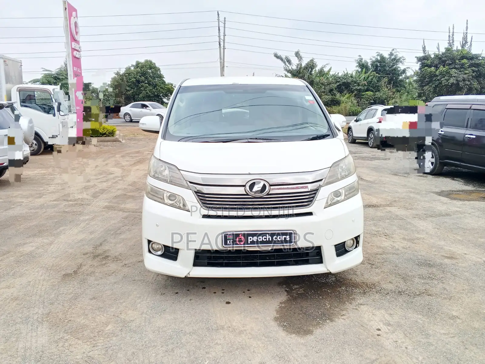Toyota Vellfire 2012 Pearl