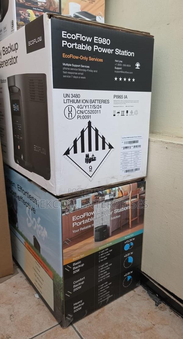 Ecoflow E980 Portable Power Station Ef980-Uk - thumbnail 2
