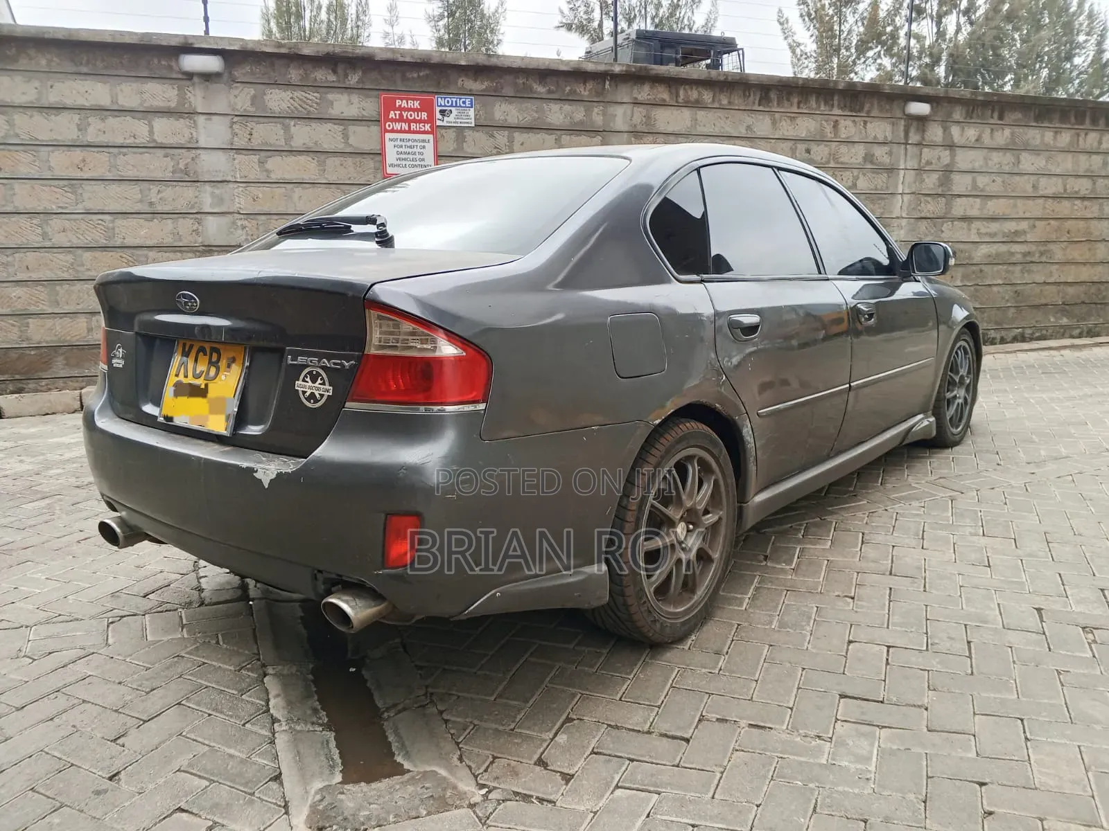 Subaru Legacy 2007 Gray