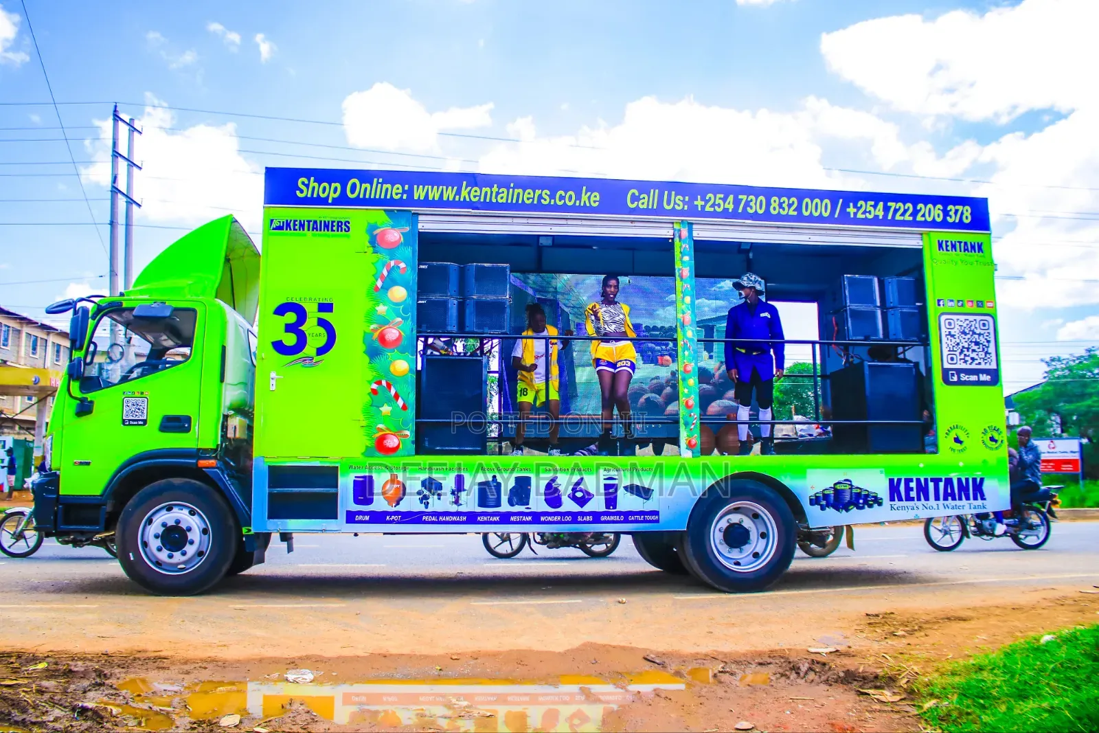 Roadshow Trucks Fitted With Led Screens for Hire