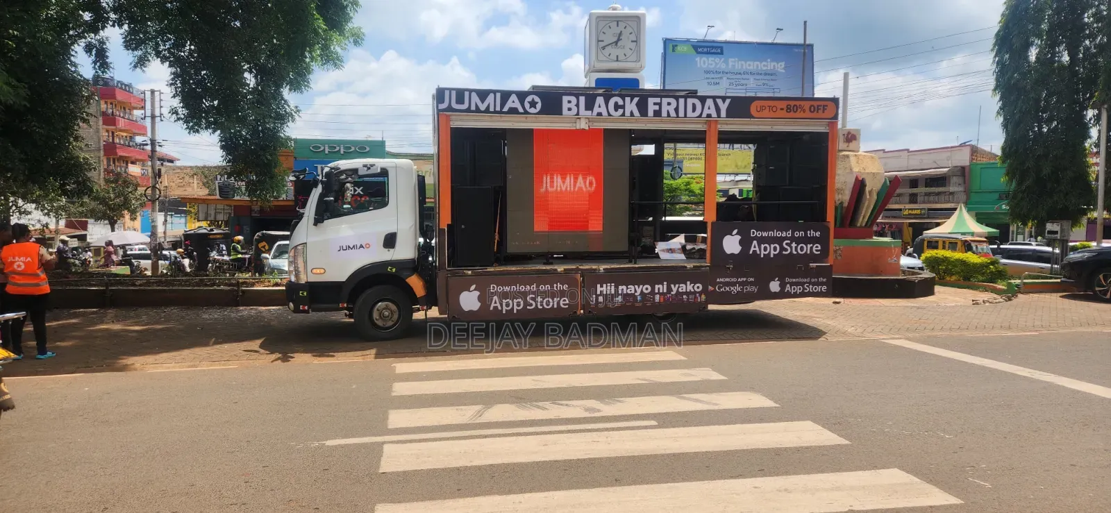 Roadshow Trucks Fitted With Led Screens for Hire