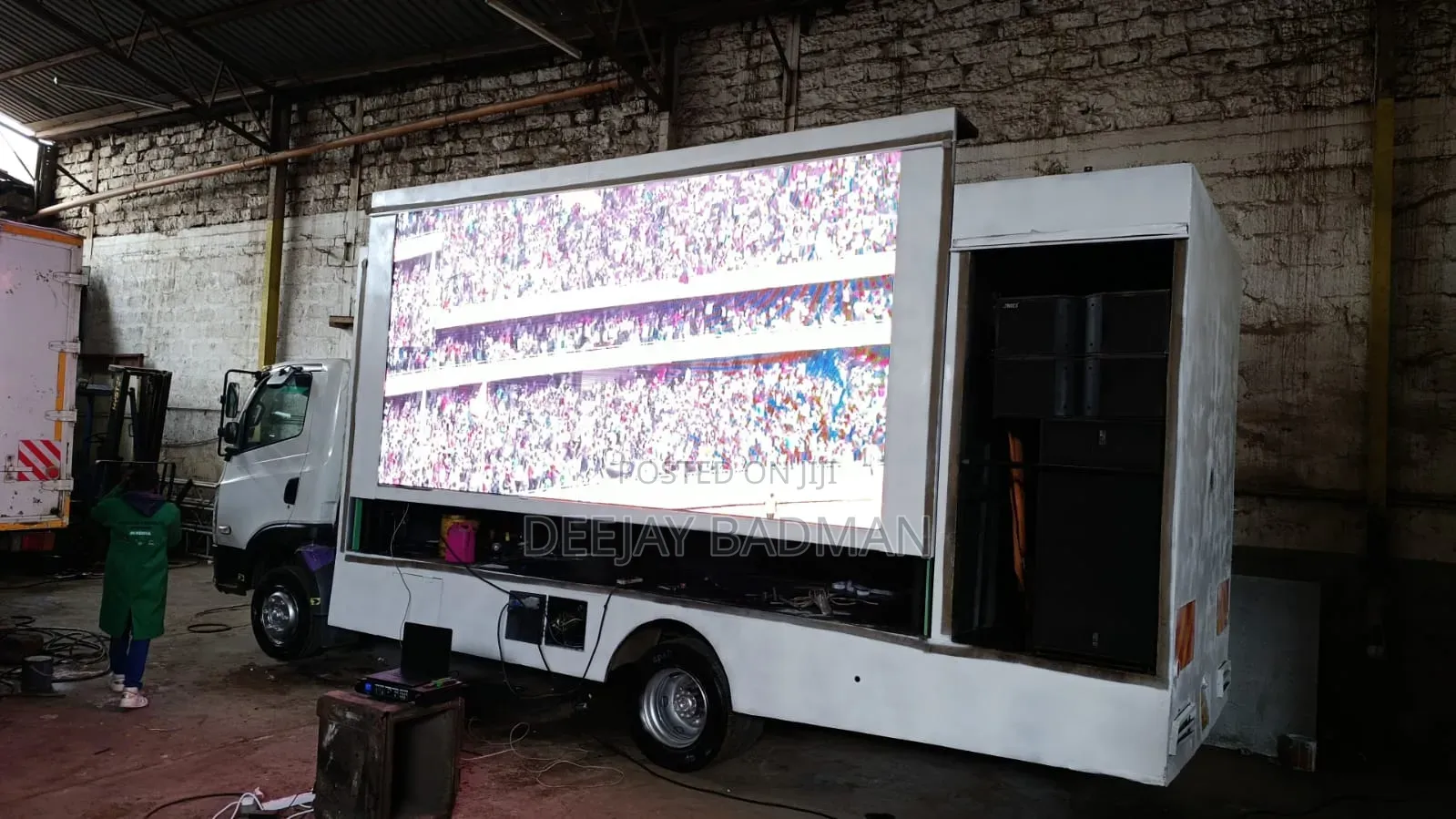 Roadshow Trucks Fitted With Led Screens for Hire