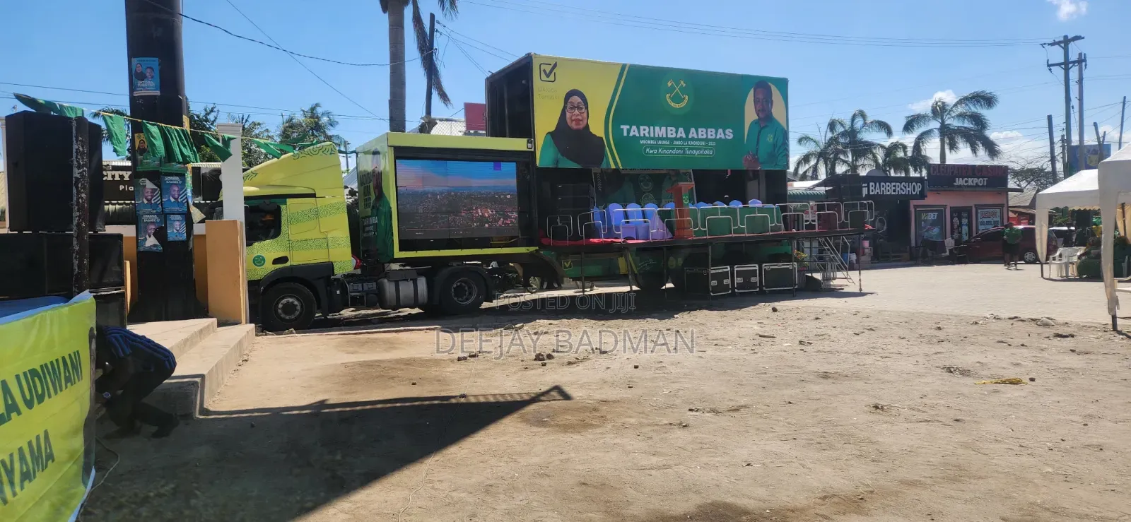 Roadshow Trucks Fitted With Led Screens for Hire