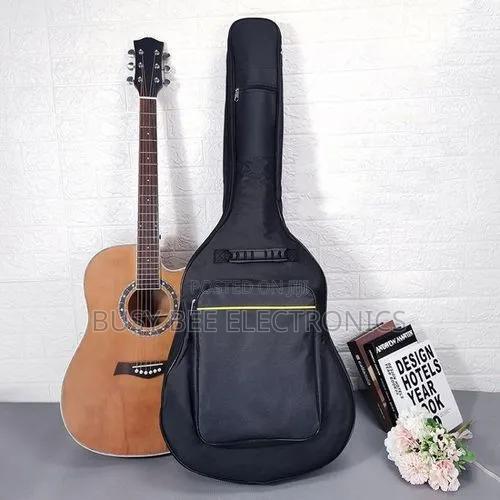 40/41 Inch Guitar Thicken Backpack - Black - main view