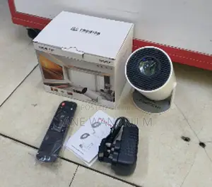 New HY300 Pro Mini Projector – 180° Rotatable LED Projector