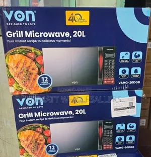 Von Microwave 20L Digital Microwave With Grill