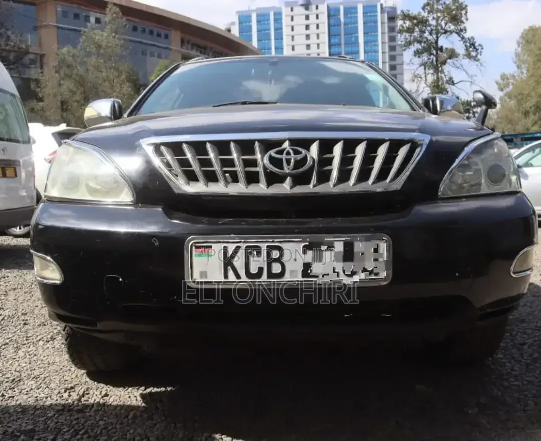 Toyota Harrier 2008 Black