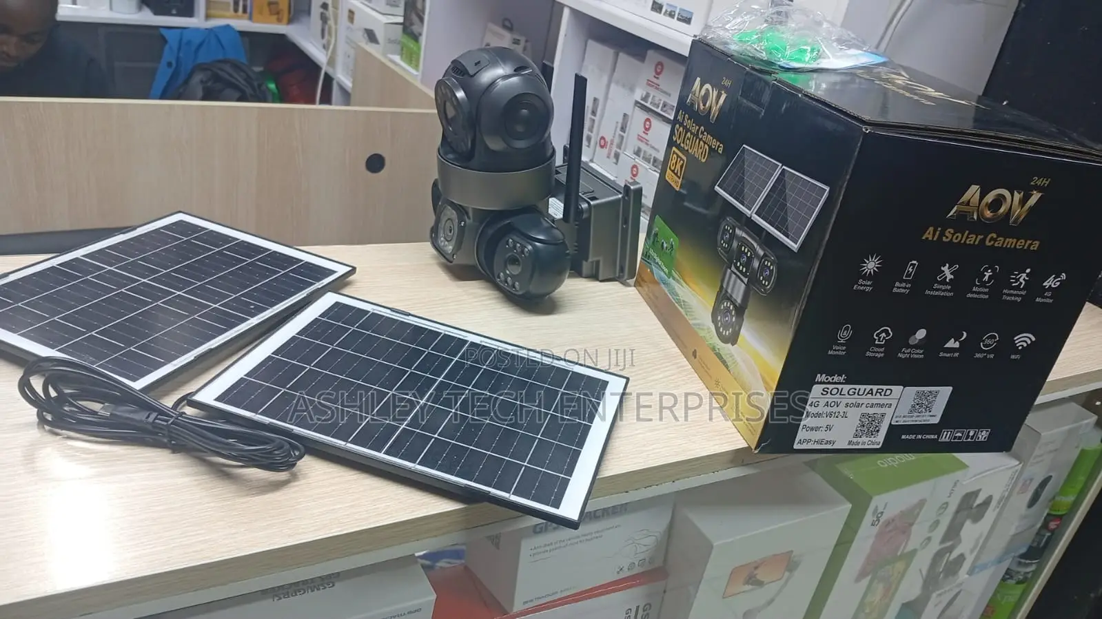 Powermax Aov 24h Ai Solar Camera Solguard Ultra Hd
