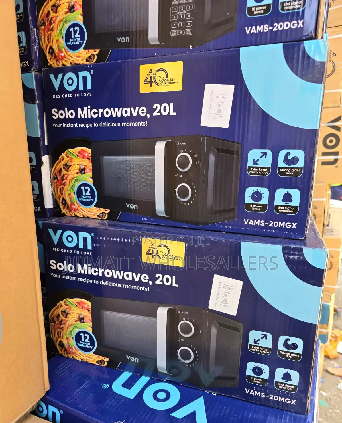 Von Manual 20 Litres Microwave Available