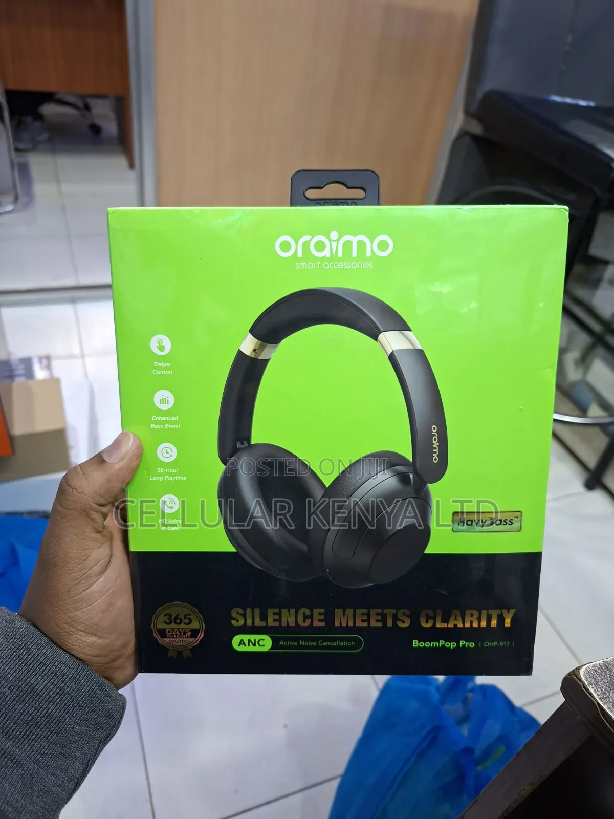 Oraimo BoomPop Pro ANC Over-Ear Headphones