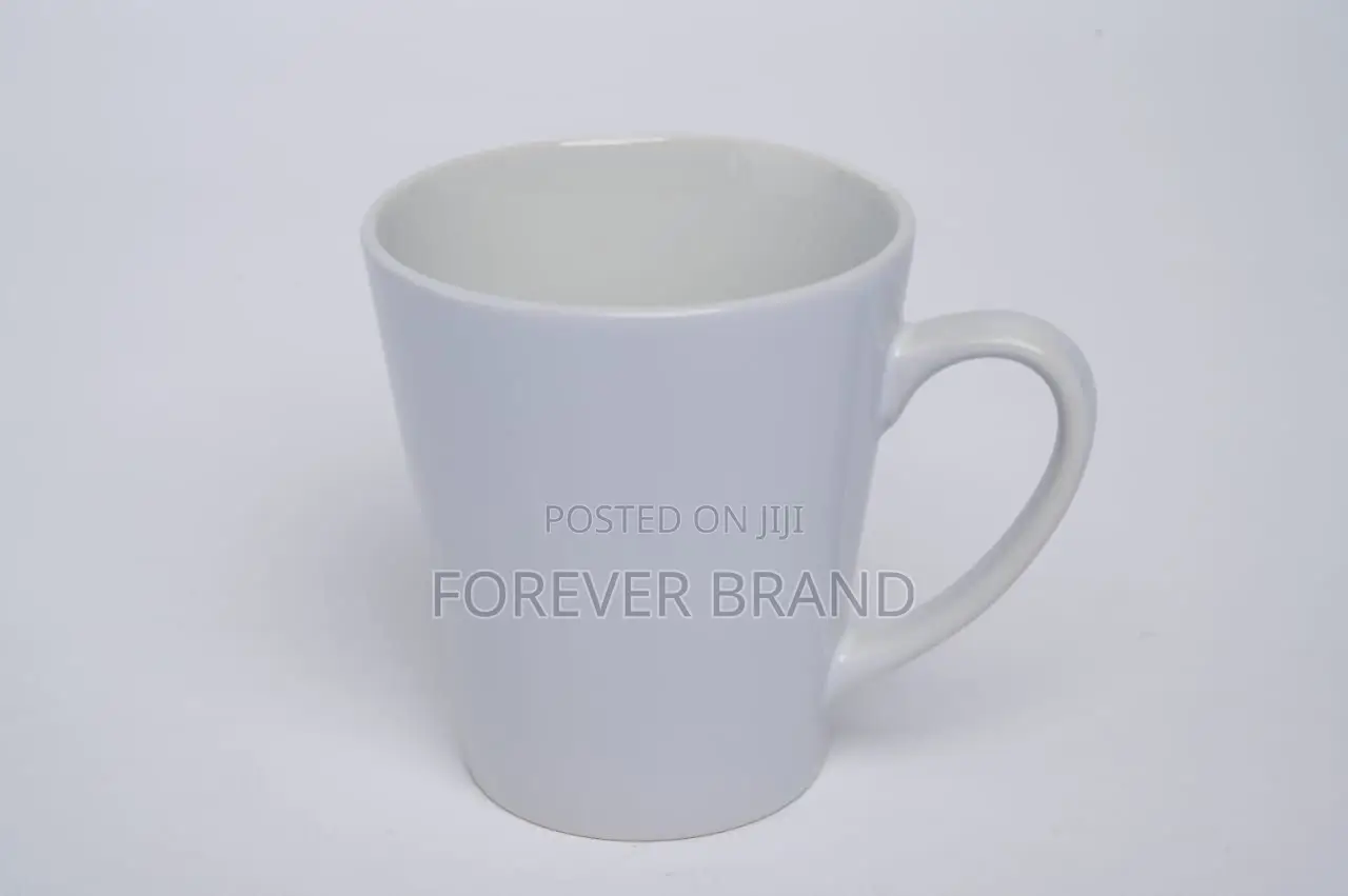 White Small Conical Mugs – 325ml at KSh 170