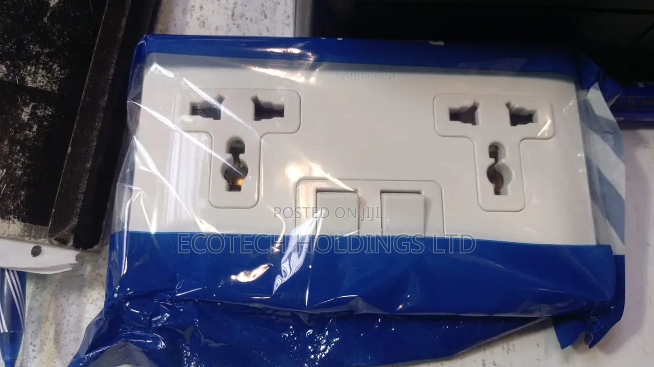 13 Amps Panasonic W2 Series Twin Sockets