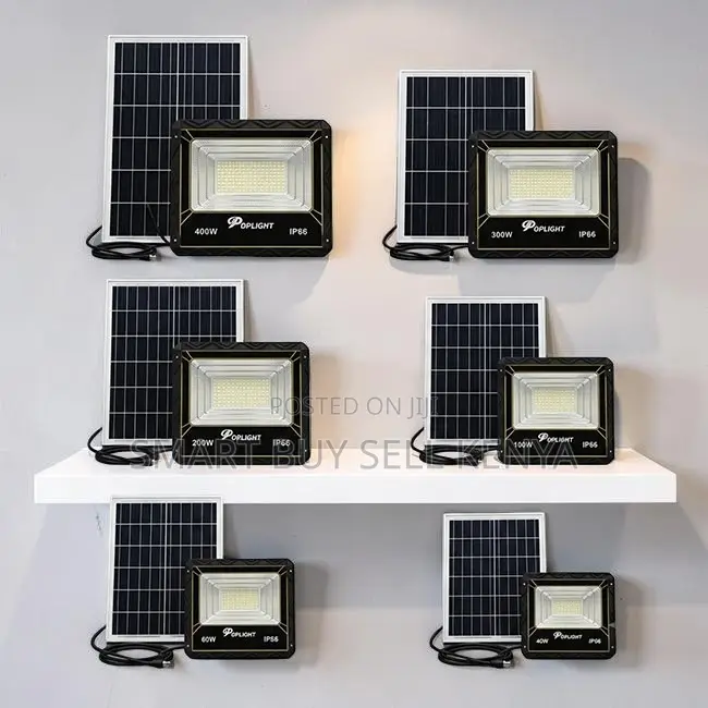 Energy Saving 60W 300W 500W Solar Flood Light Wholesale