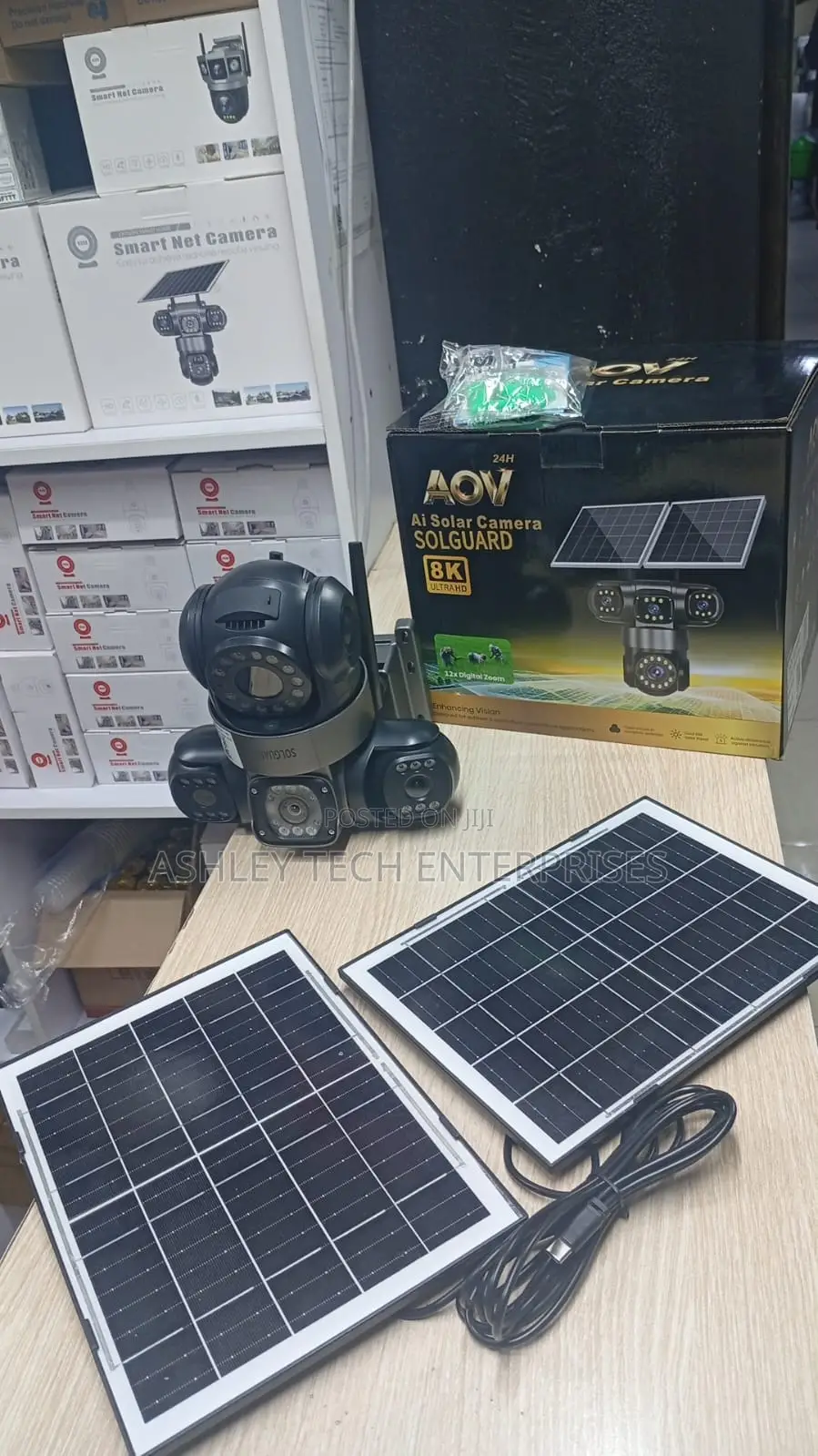 Ultra Clear Aov 24h Ai Solar Camera Solguard Ultra Hd