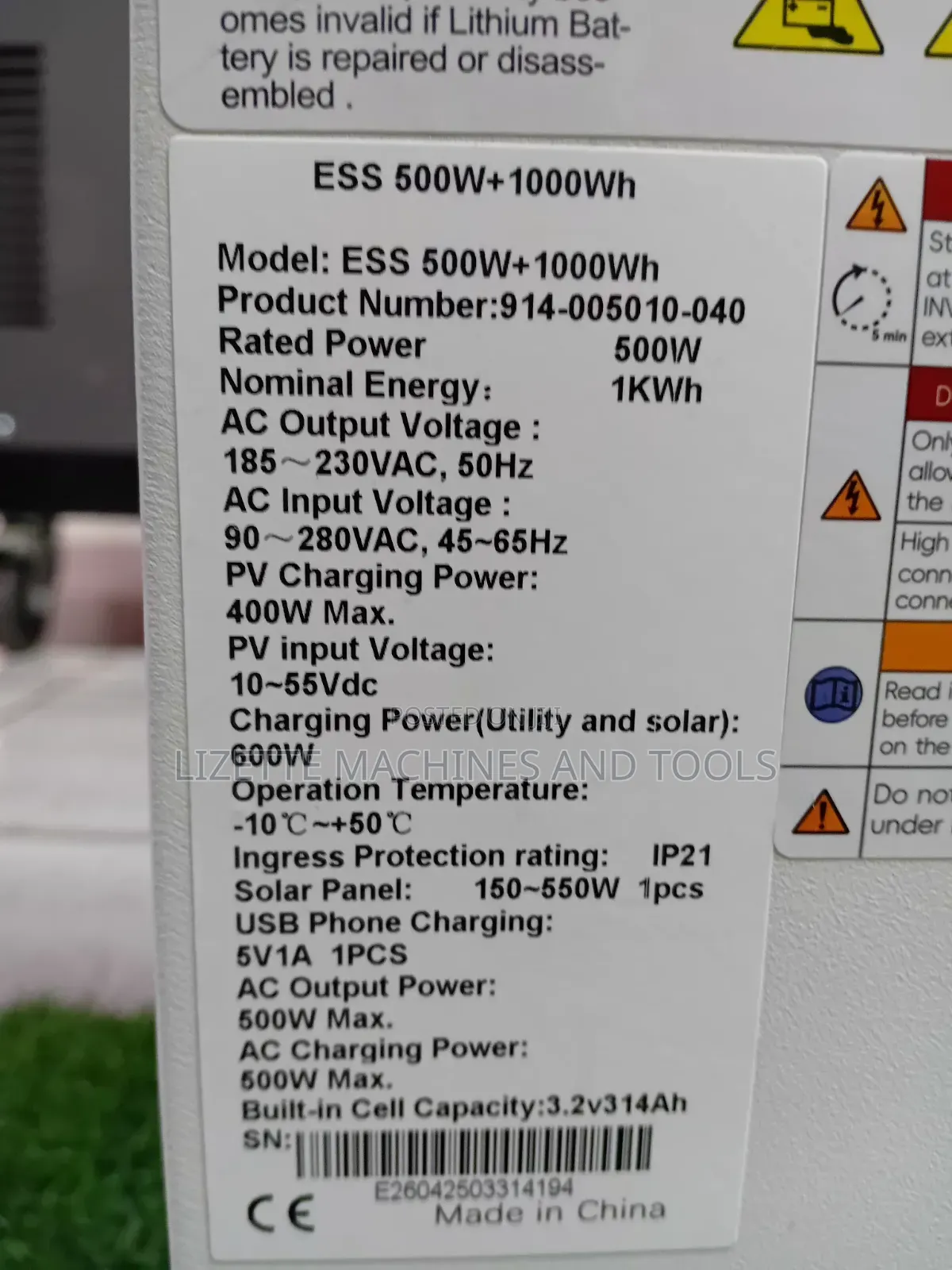 Redsun 1kwh Power Station