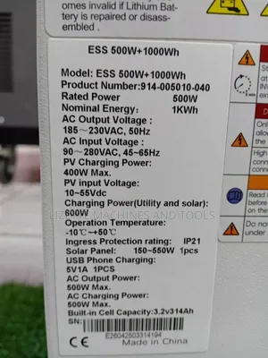 Redsun 1kwh Power Station