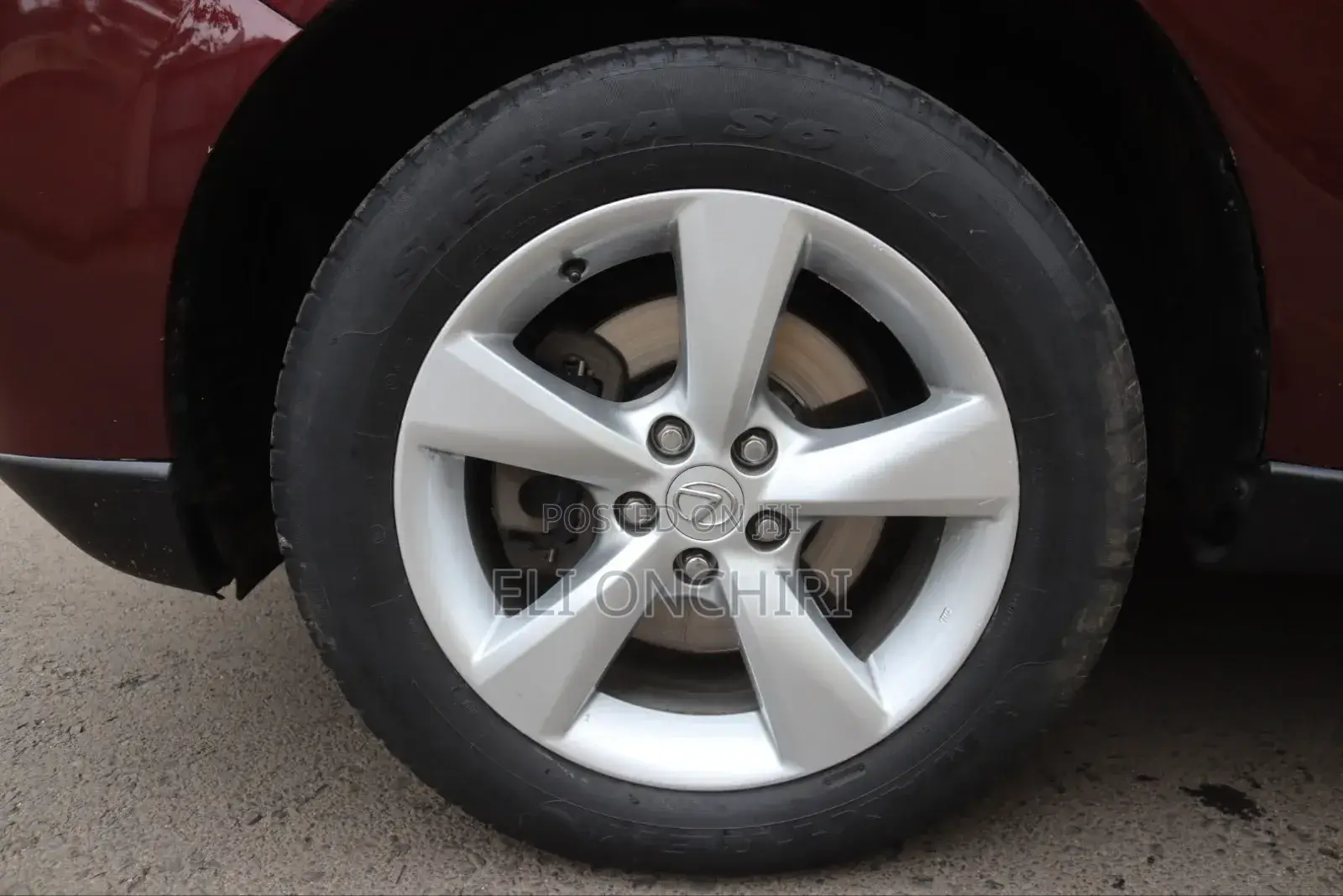 Lexus RX 2013 Maroon