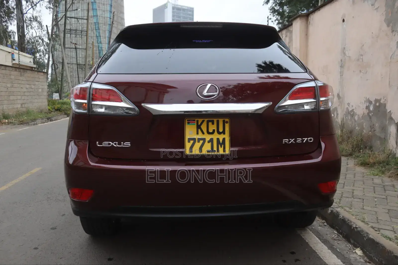 Lexus RX 2013 Maroon