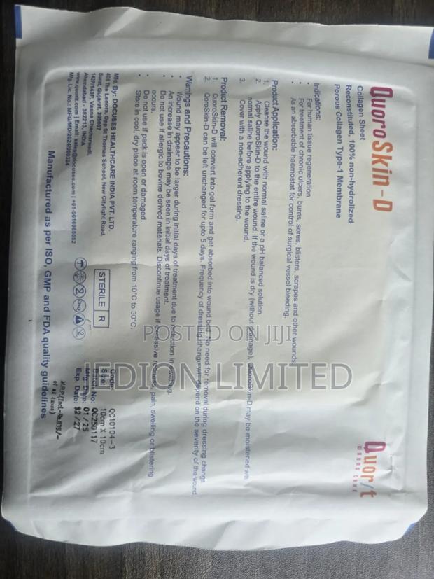 Quoro Skin D Collagen Sheet
