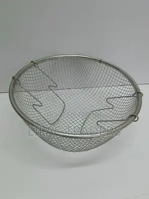 *Stainless Steel Deep Frying Basket