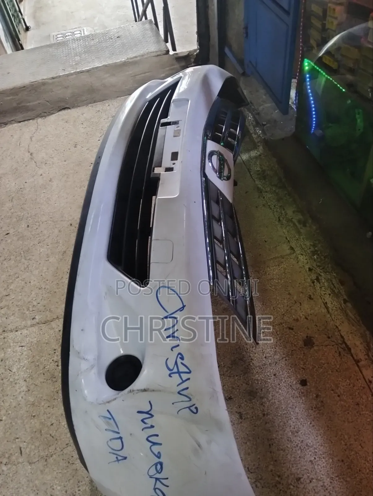 Nissan Tiida Front Bumper Complete With Grill
