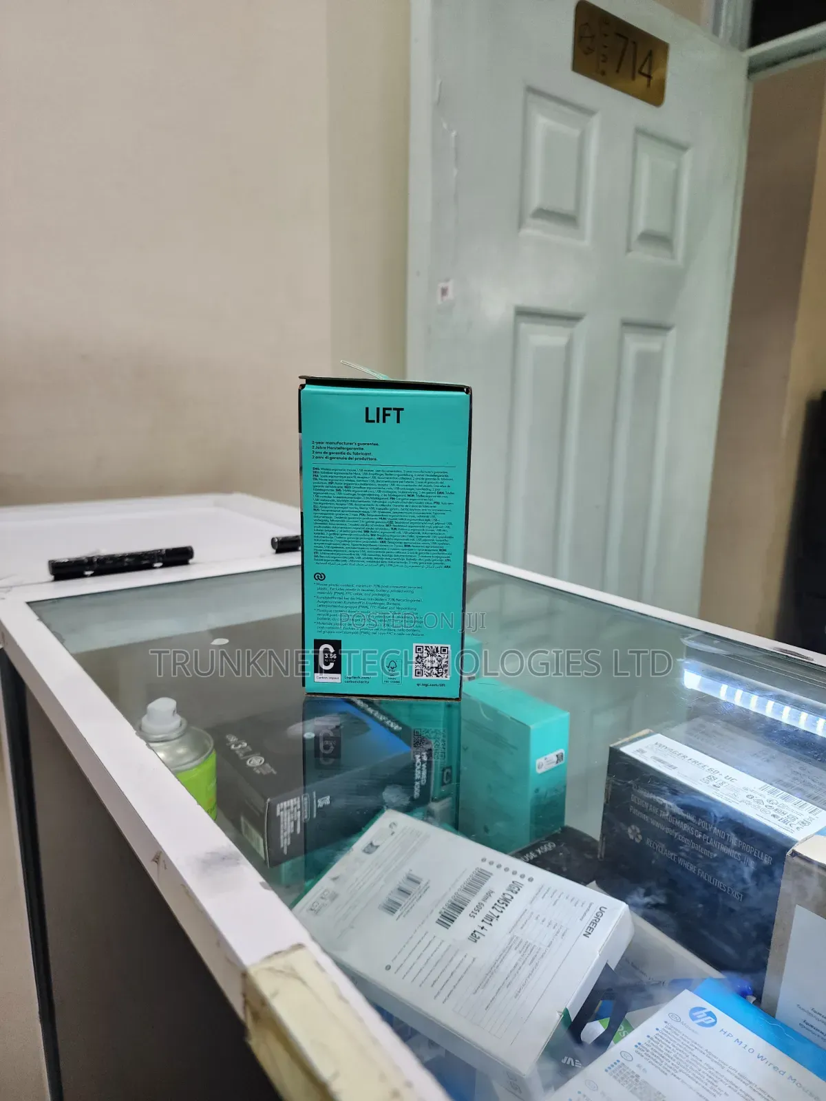 Logitech Lift Vertical Ergonomic Wireless Mouse