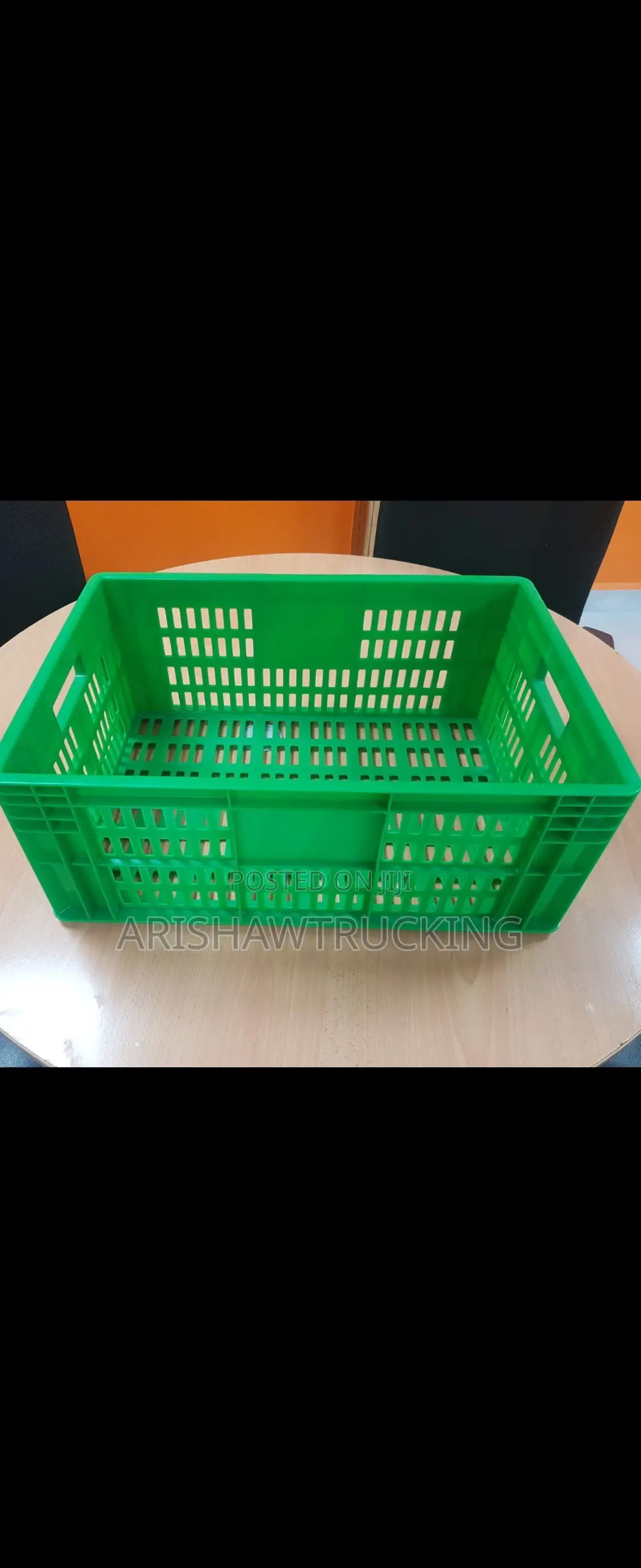 Kenpoly Plastic Crates Polyair 240 Crates H230mm X W400mm X L587mm