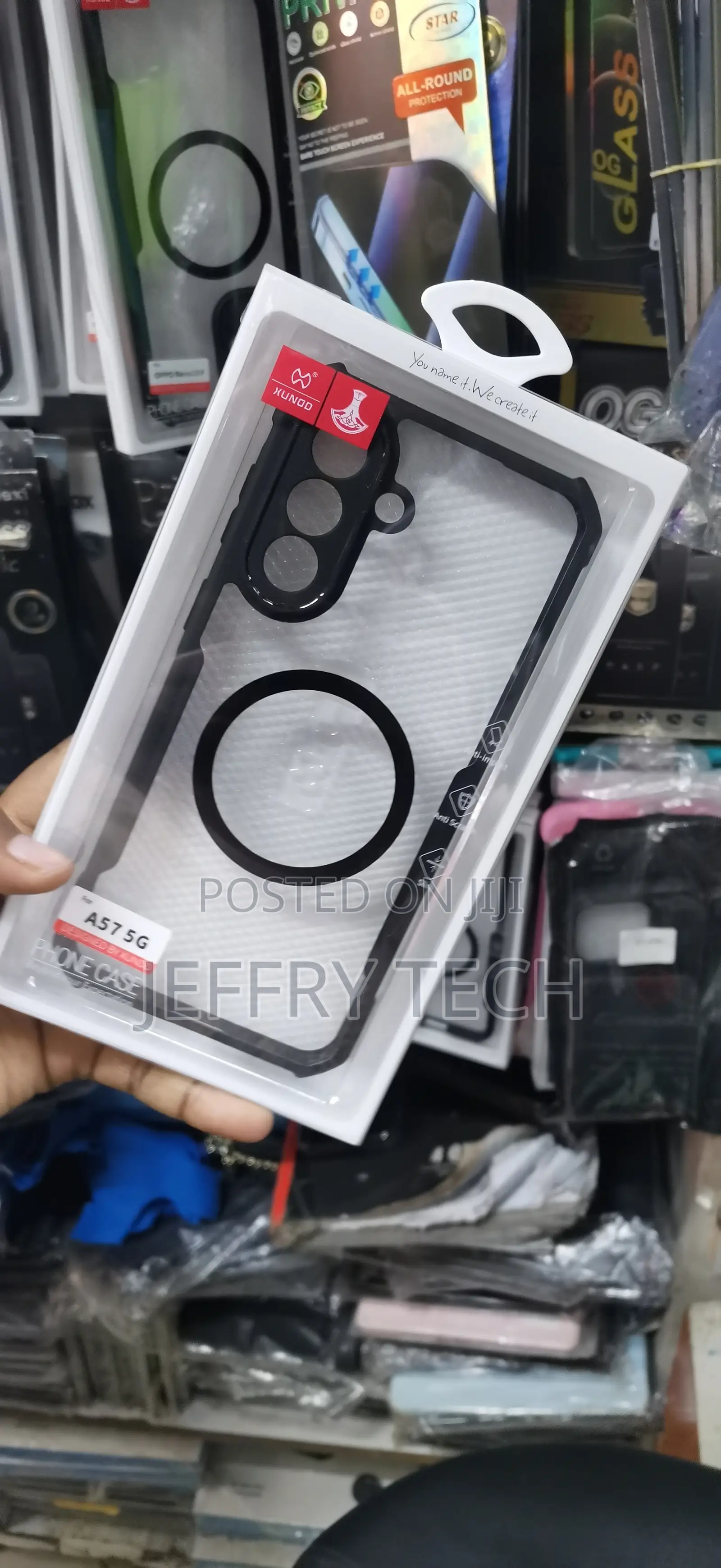 Oppo A57, Featuring Back and a Built-in Magnetic Ring