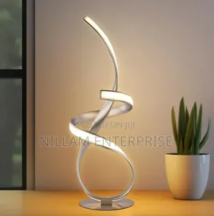 Gold Ribbon LED Table Lamp